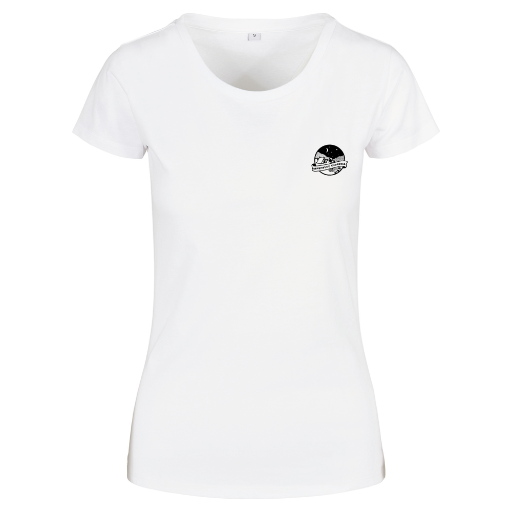 Adventure And Chill Ladies Camping T-Shirt