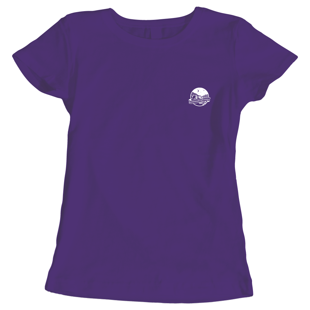 Adventure And Chill Ladies Camping T-Shirt
