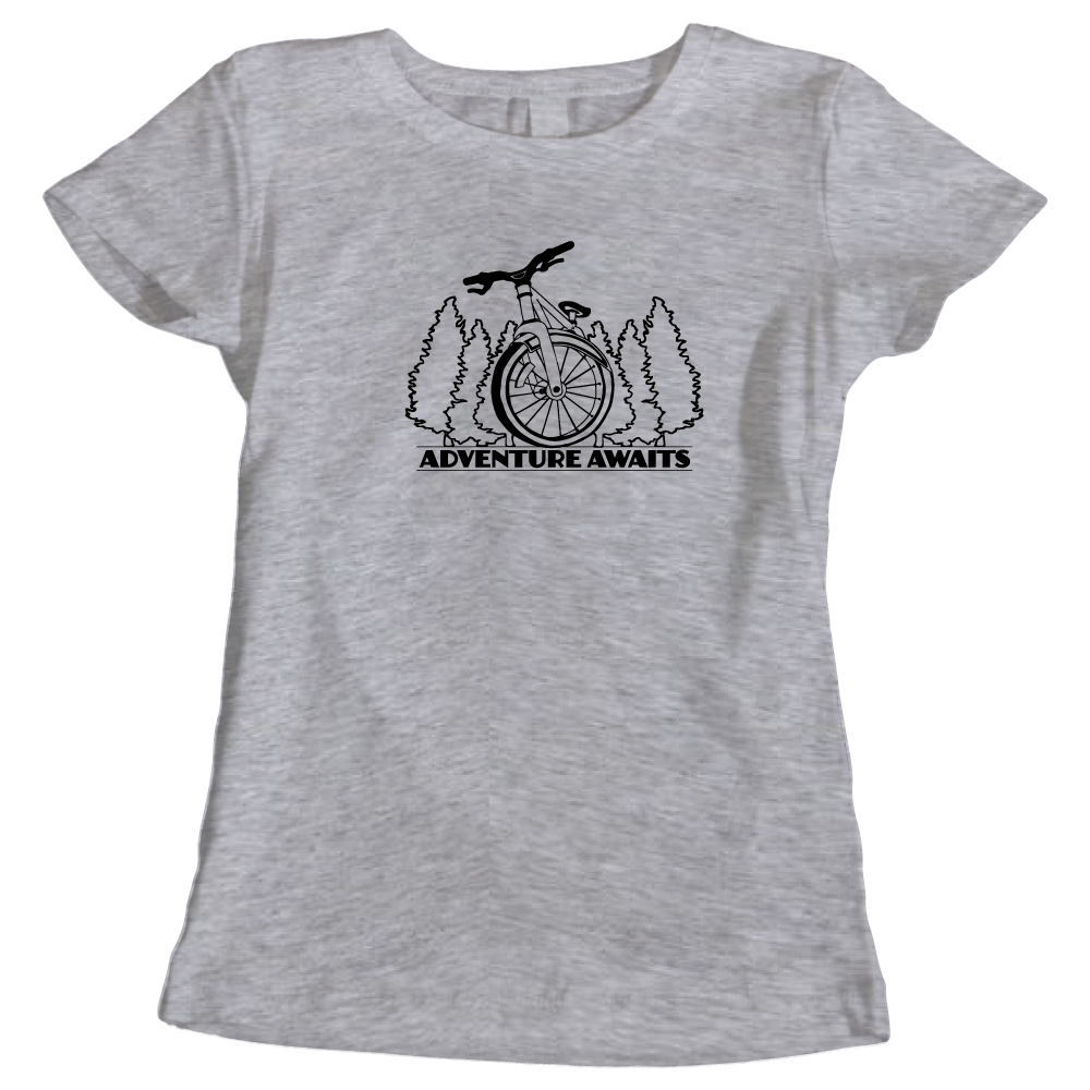 Adventure Awaits Ladies Cycling T-Shirt