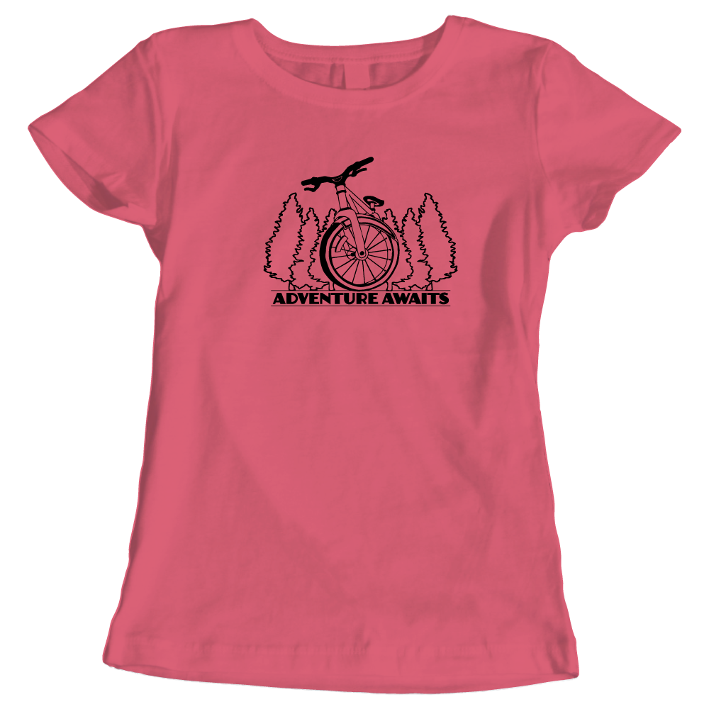 Adventure Awaits Ladies Cycling T-Shirt
