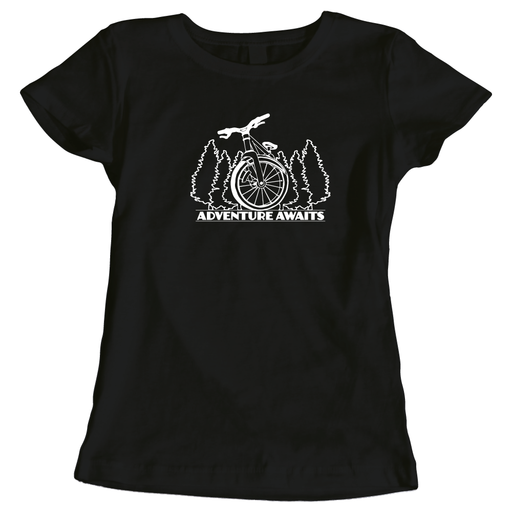 Adventure Awaits Ladies Cycling T-Shirt
