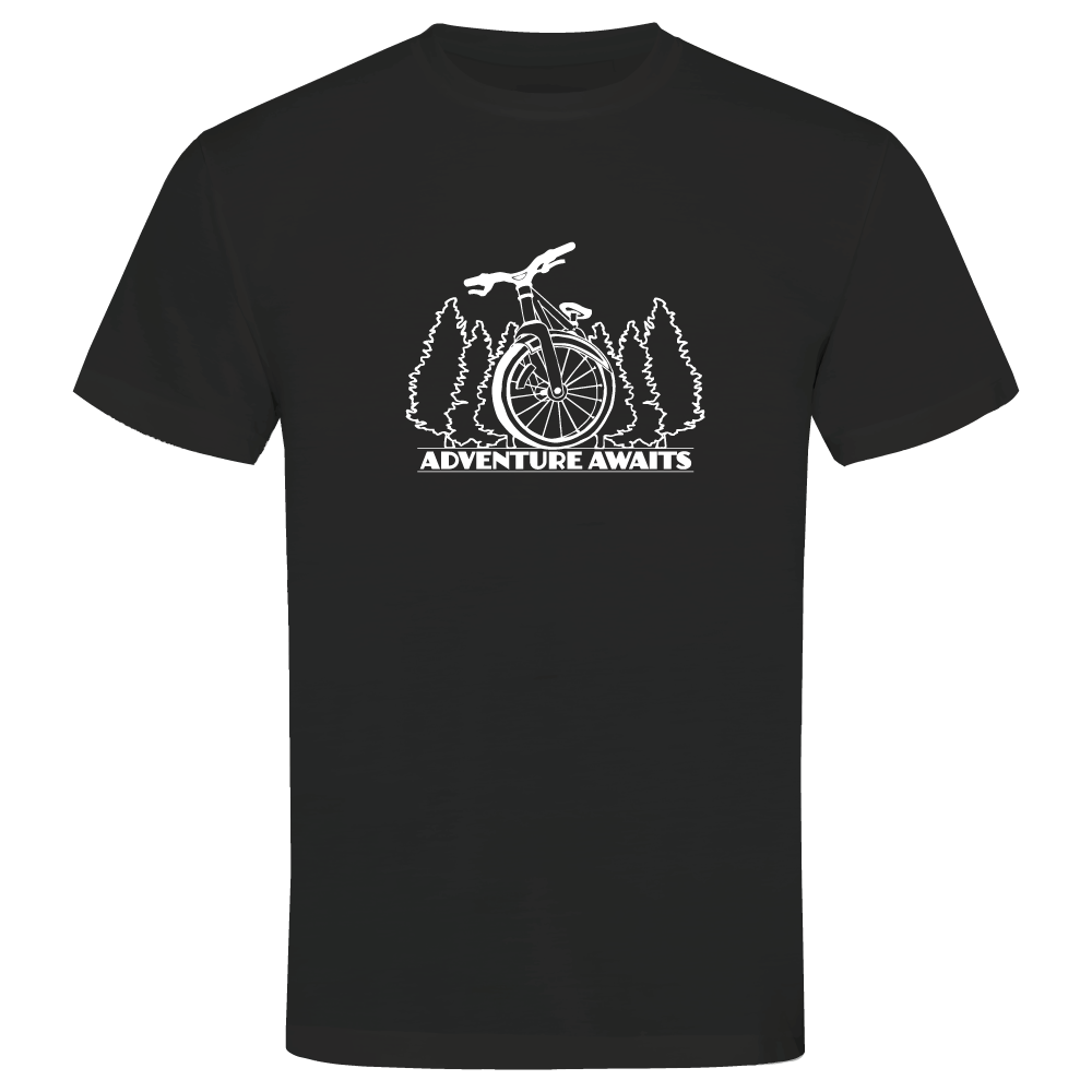 Adventure Awaits Unisex Cycling T-Shirt