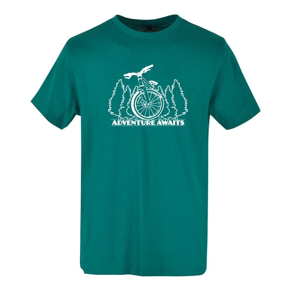 Adventure Awaits Unisex Cycling T-Shirt