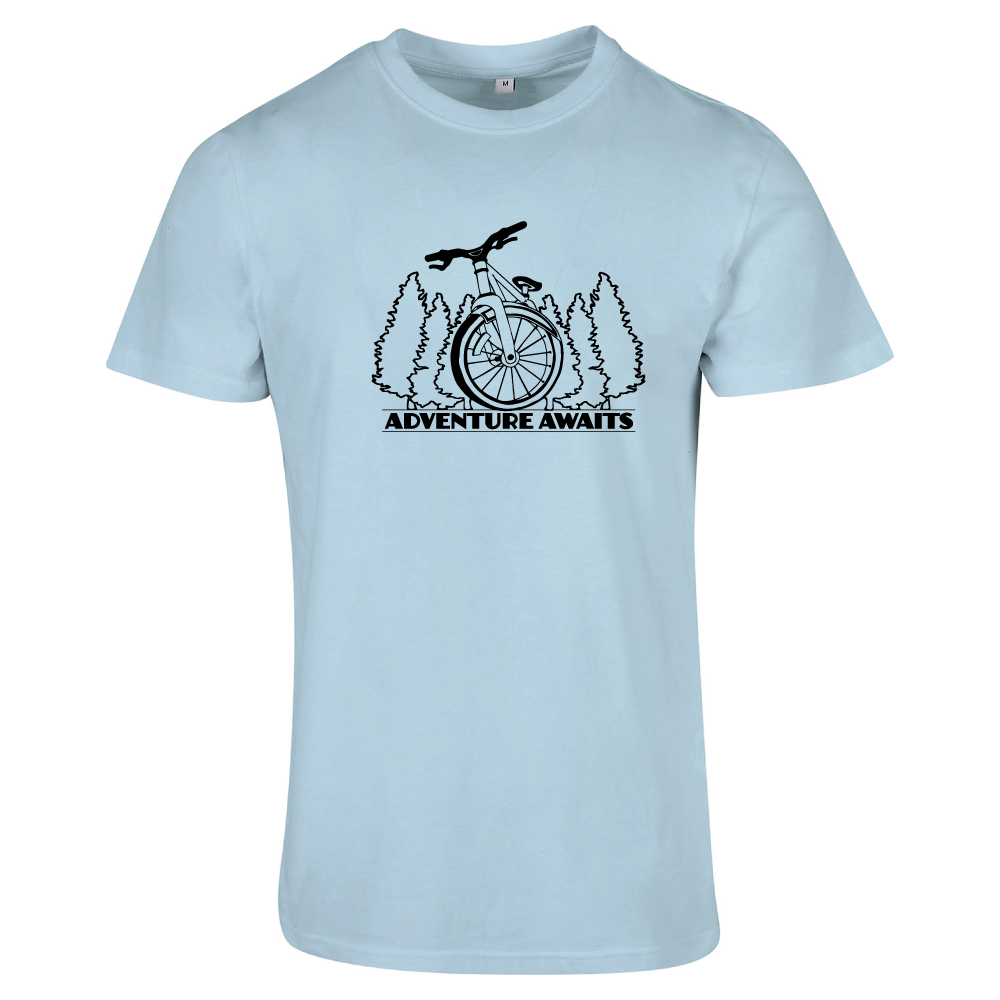 Adventure Awaits Unisex Cycling T-Shirt
