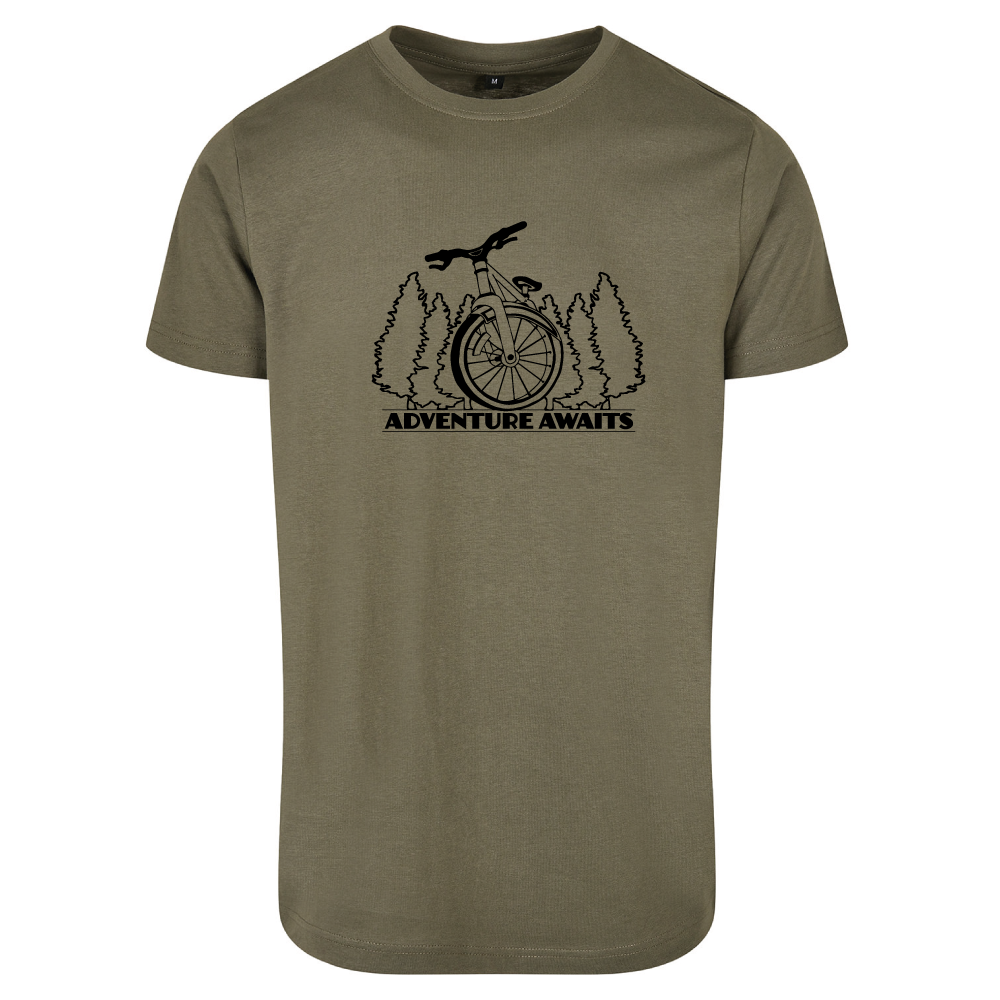 Adventure Awaits Unisex Cycling T-Shirt