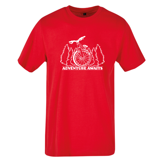 Adventure Awaits Unisex Cycling T-Shirt