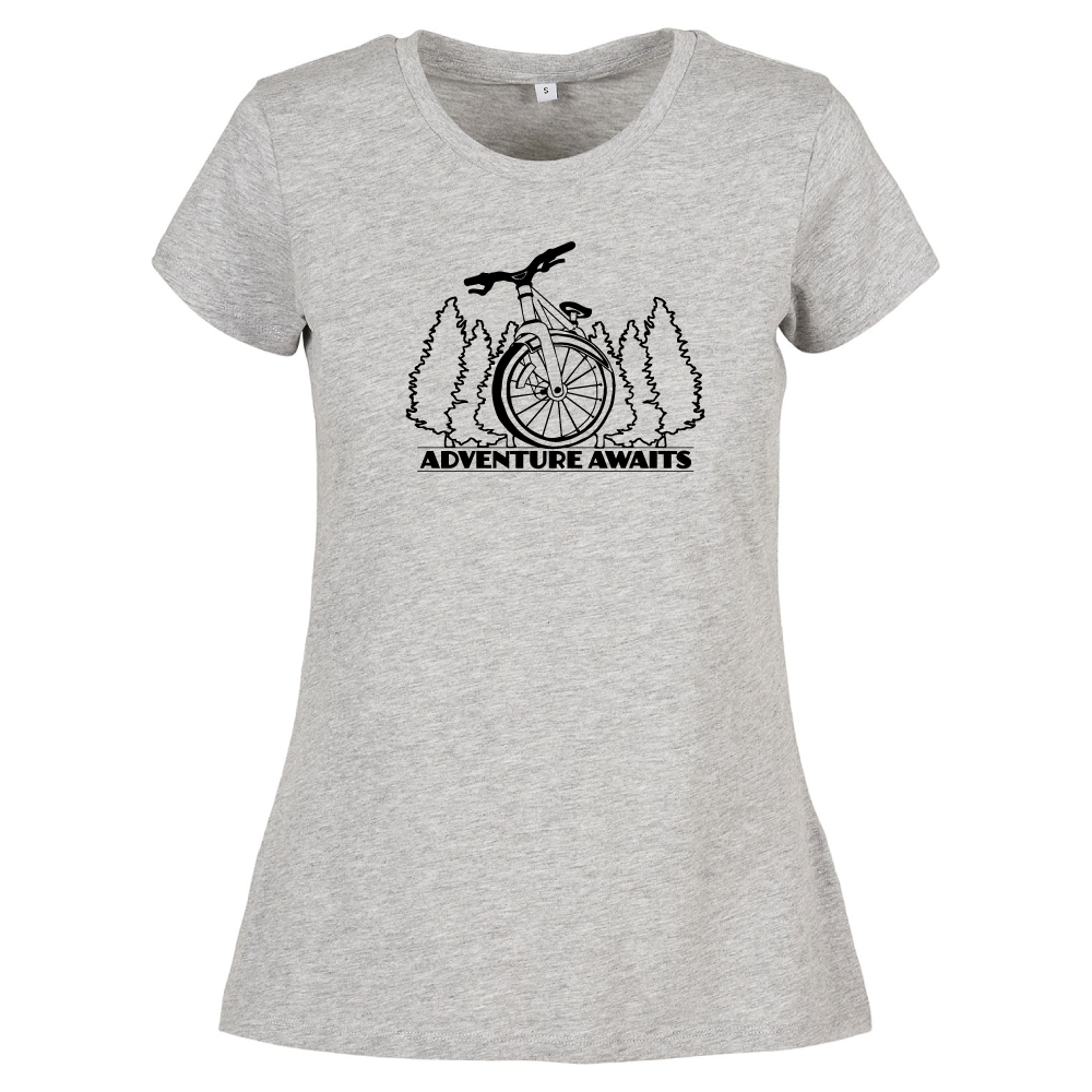 Adventure Awaits Ladies Cycling T-Shirt