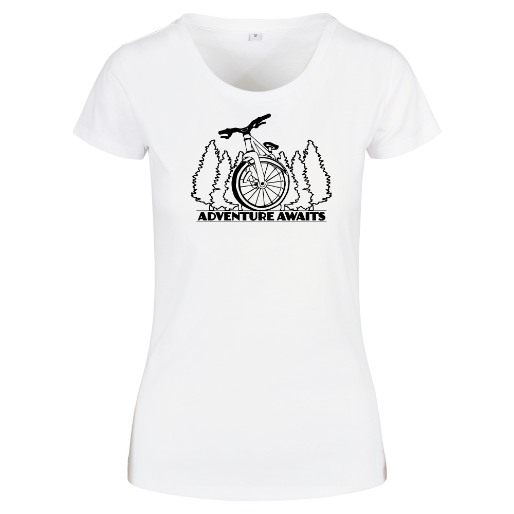 Adventure Awaits Ladies Cycling T-Shirt