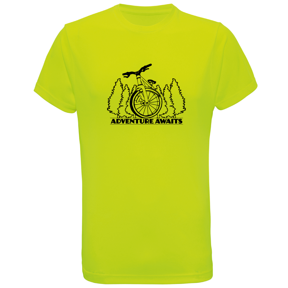 Adventure Awaits Unisex Cycling T-Shirt