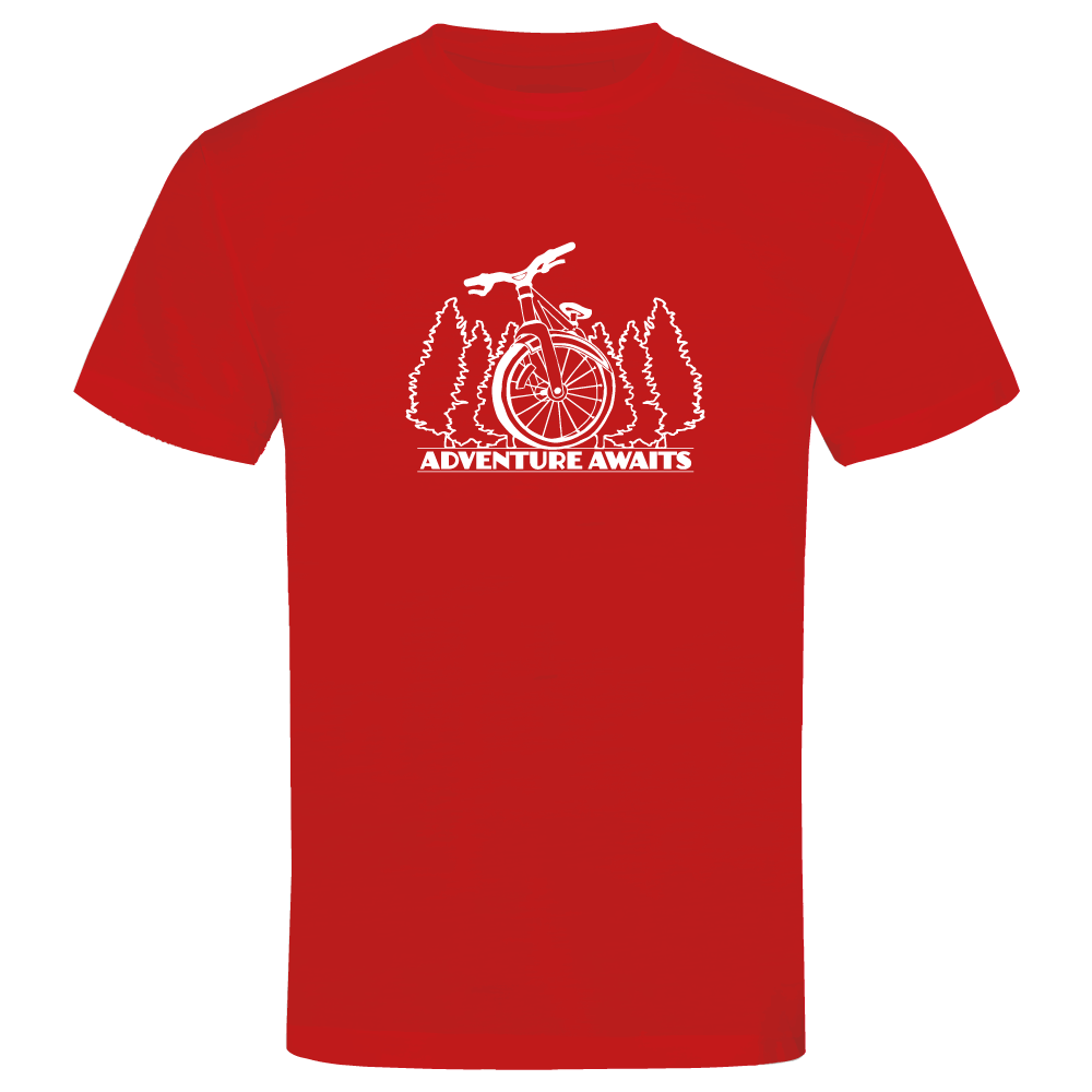 Adventure Awaits Unisex Cycling T-Shirt
