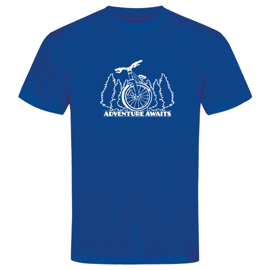 Adventure Awaits Unisex Cycling T-Shirt