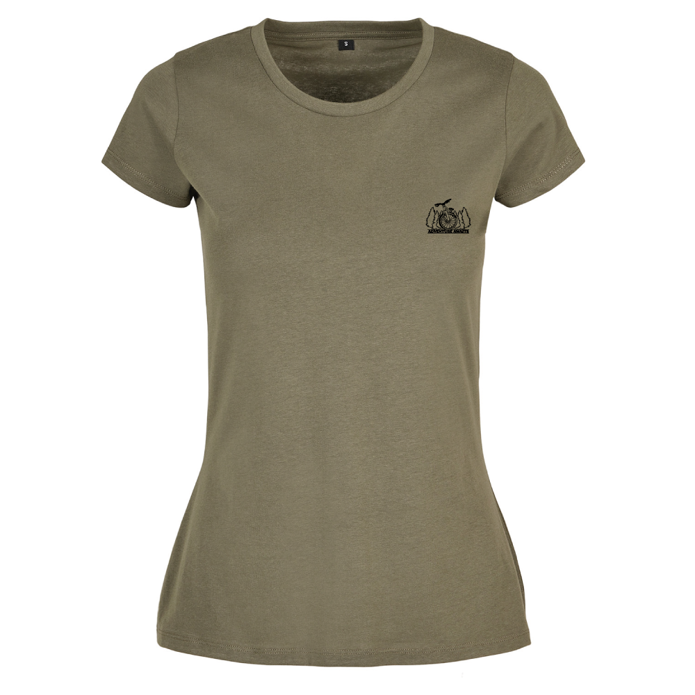 Adventure Awaits Ladies Cycling T-Shirt