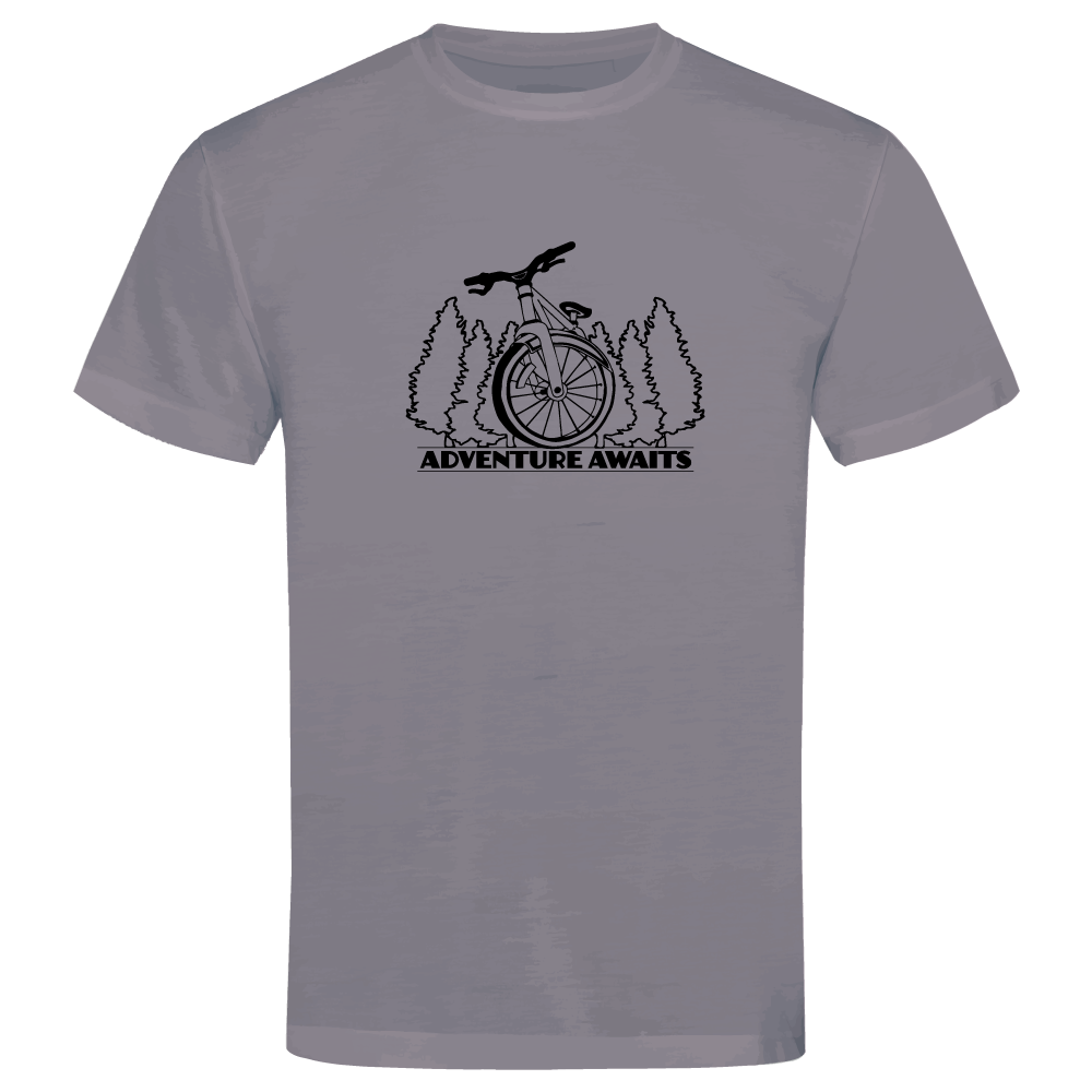 Adventure Awaits Unisex Cycling T-Shirt