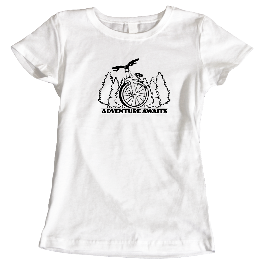 Adventure Awaits Ladies Cycling T-Shirt
