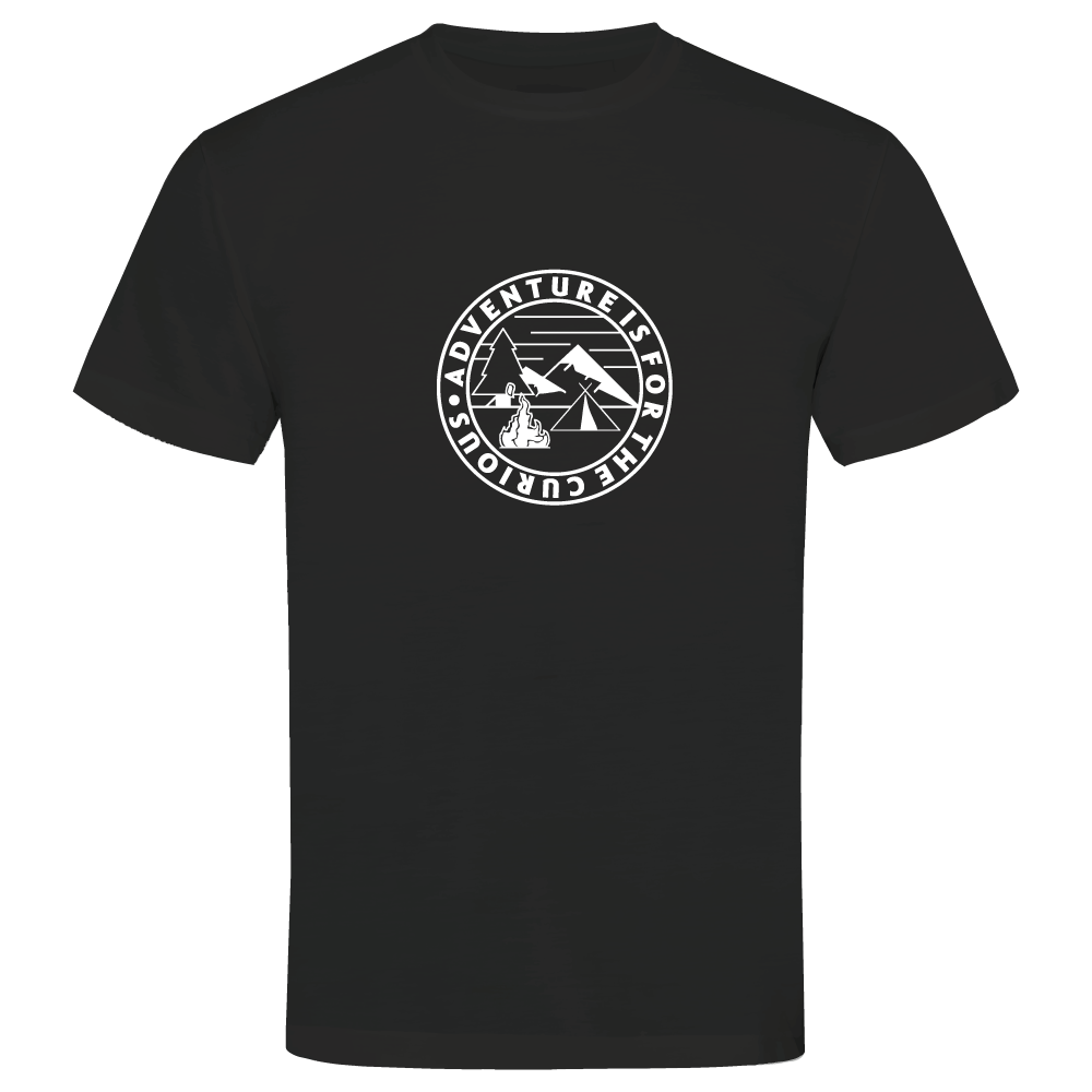 Adventure Is For The Curious Unisex Hiking T-Shirt
