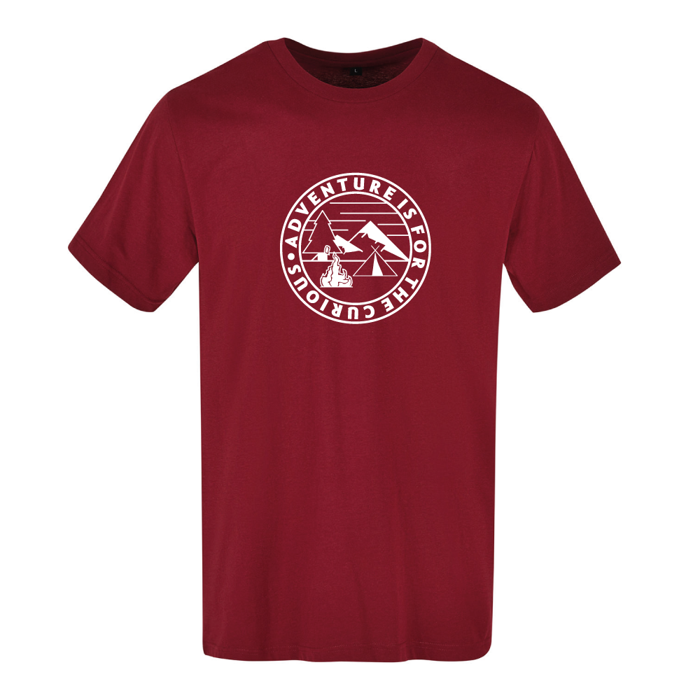 Adventure Is For The Curious Unisex Hiking T-Shirt