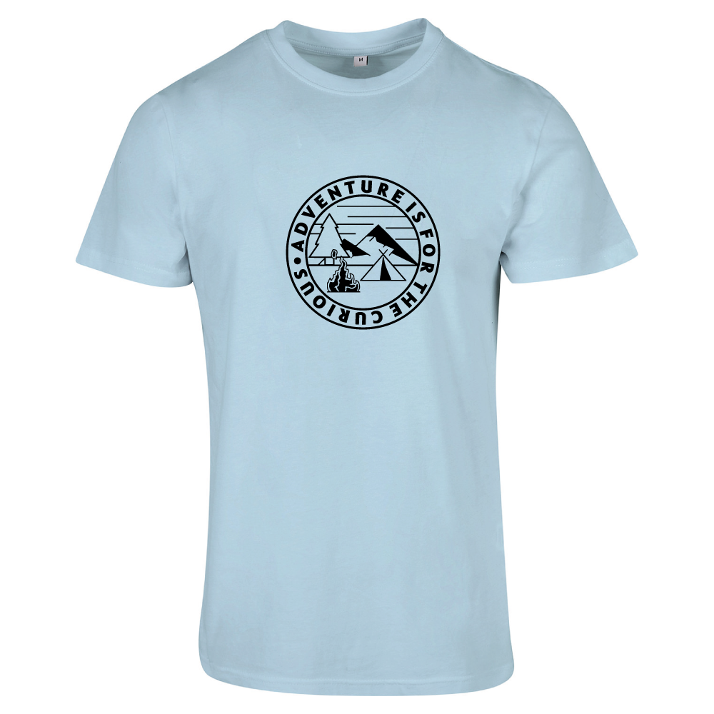 Adventure Is For The Curious Unisex Hiking T-Shirt