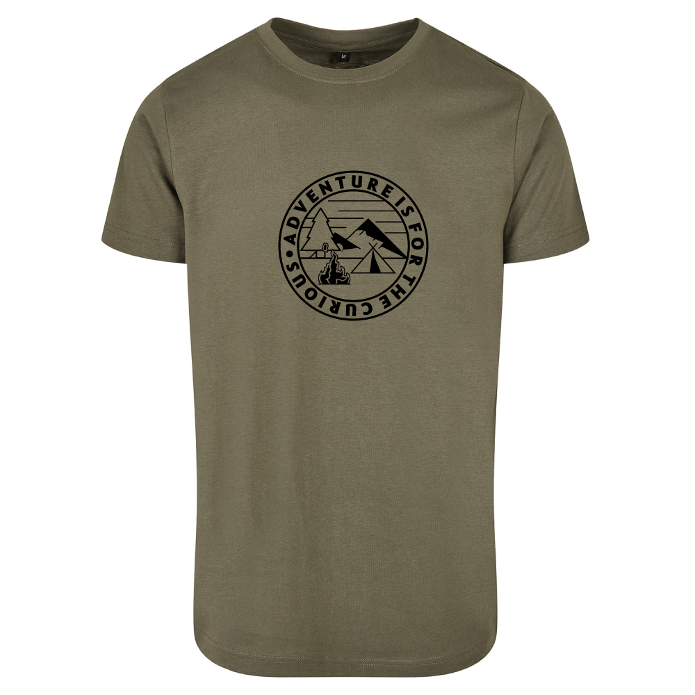 Adventure Is For The Curious Unisex Hiking T-Shirt