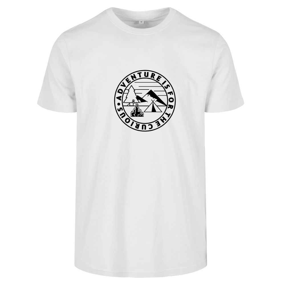 Adventure Is For The Curious Unisex Hiking T-Shirt