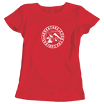 Adventure Is For The Curious ladies hiking t-shirt