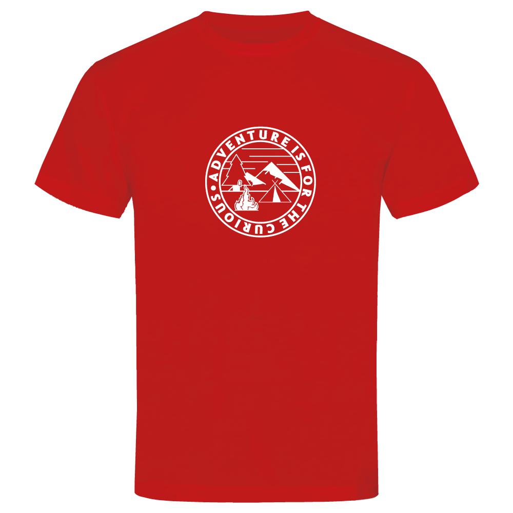 Adventure Is For The Curious Unisex Hiking T-Shirt