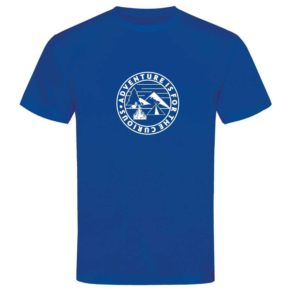 Adventure Is For The Curious Unisex Hiking T-Shirt