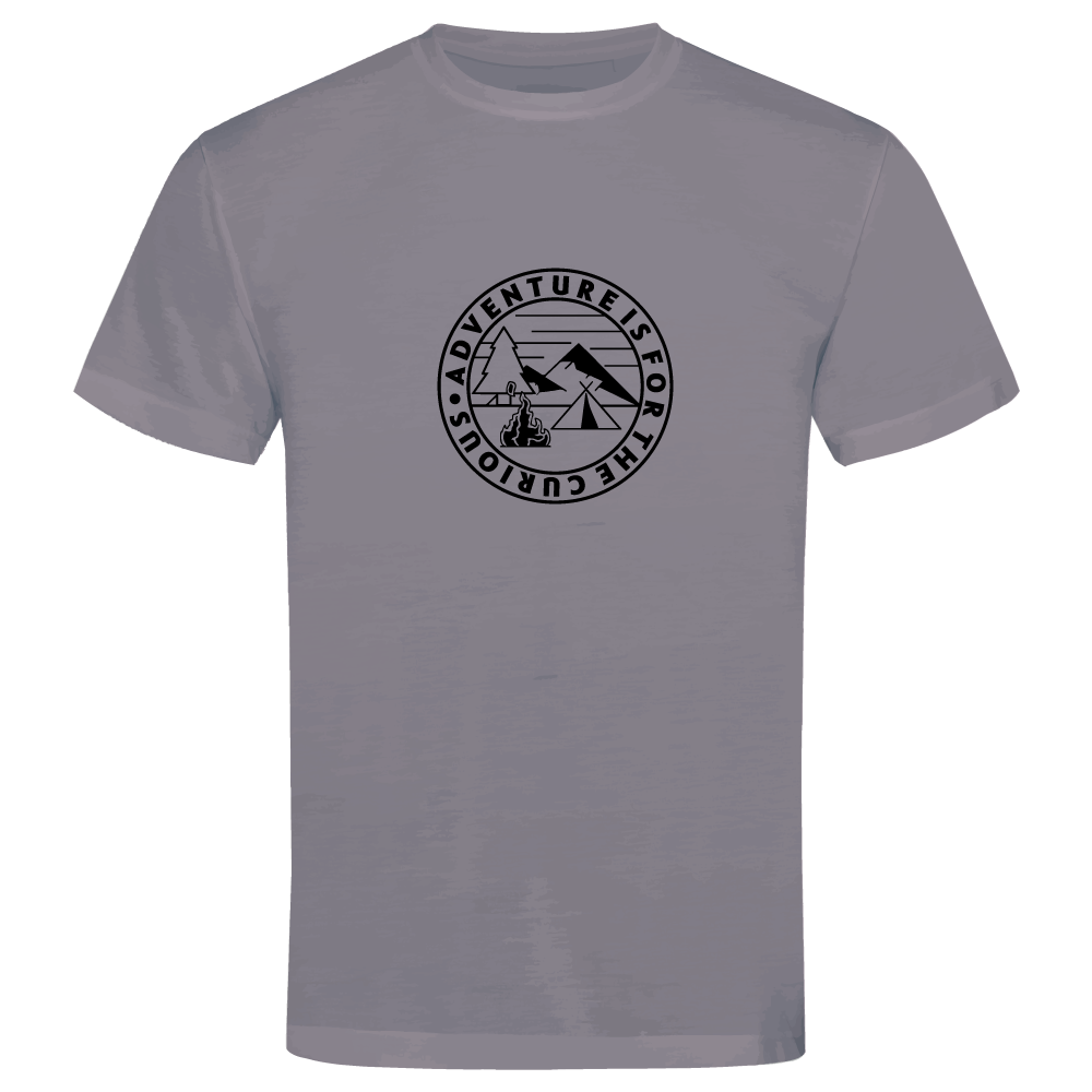 Adventure Is For The Curious Unisex Hiking T-Shirt