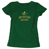 Adventure Queens Rainbow logo women's t-shirt