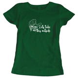 Adventure Queens Let's Take This Outside women's t-shirt