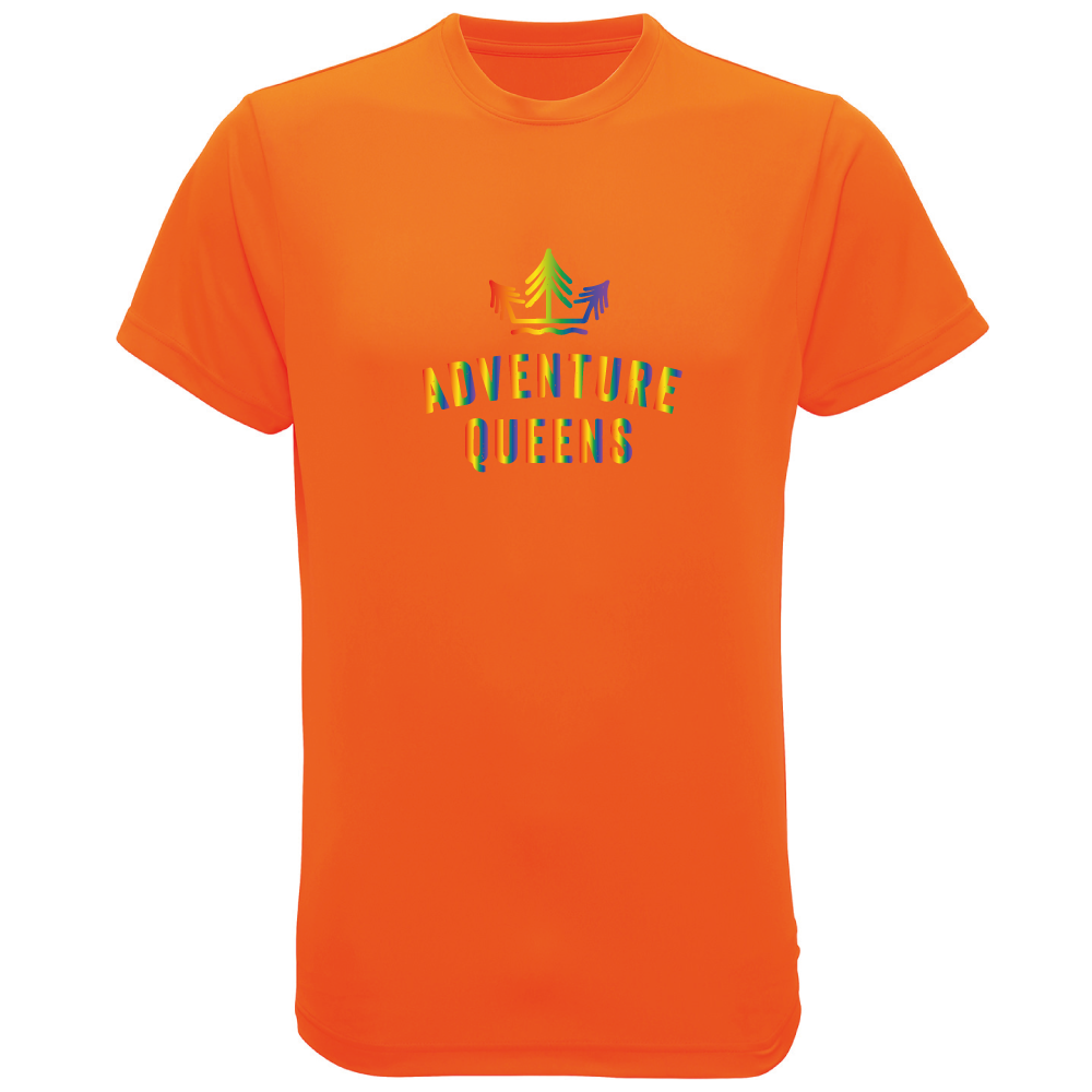 Adventure Queens Rainbow logo unisex t-shirt