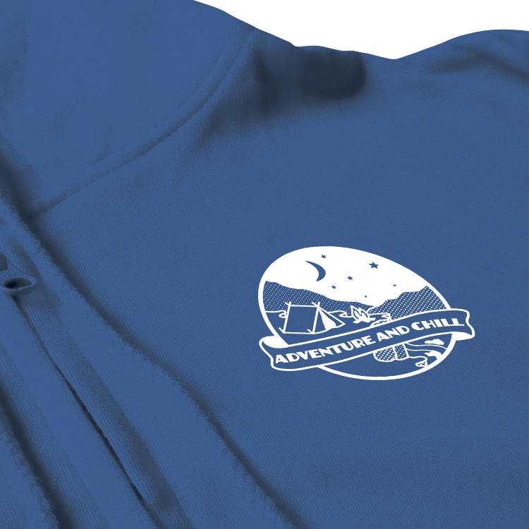 Camping Zip Hoodie UK | Adventure and Chill | Outdoor Lifestyle Clothing