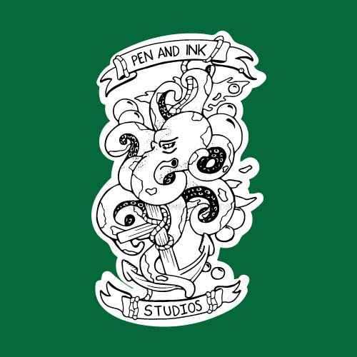 All At Sea | Adventure Sticker