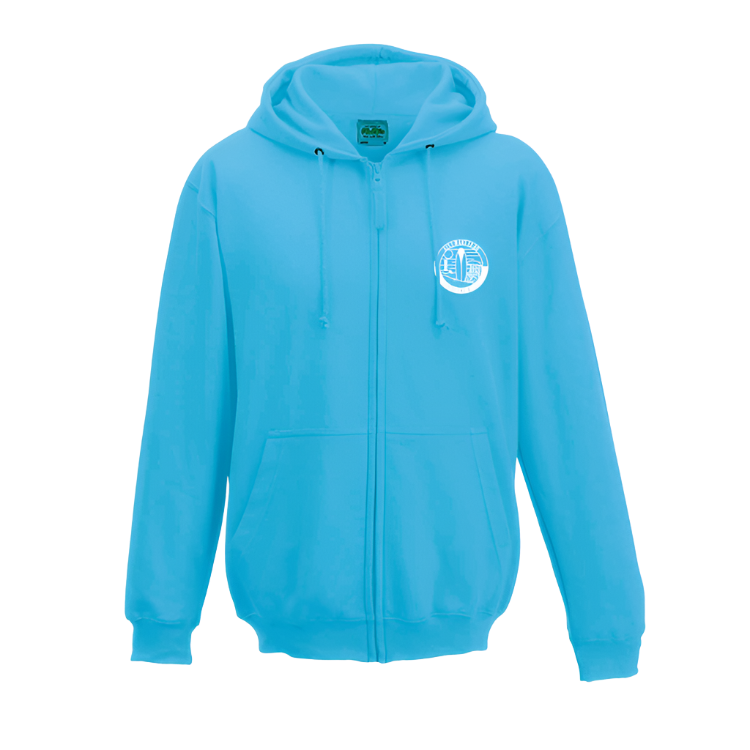 Surf Zip Hoodie UK | All I Want To Do Is Ride The Waves | Coastal Clothing