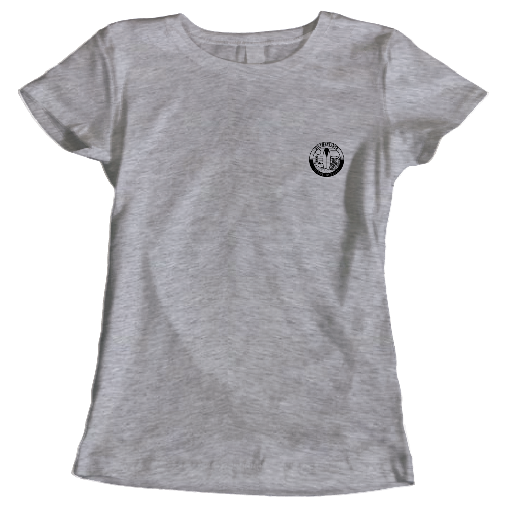 All I Want To Do Is Ride The Waves Ladies Surfing T-Shirt