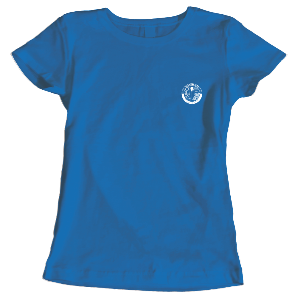 All I Want To Do Is Ride The Waves Ladies Surfing T-Shirt