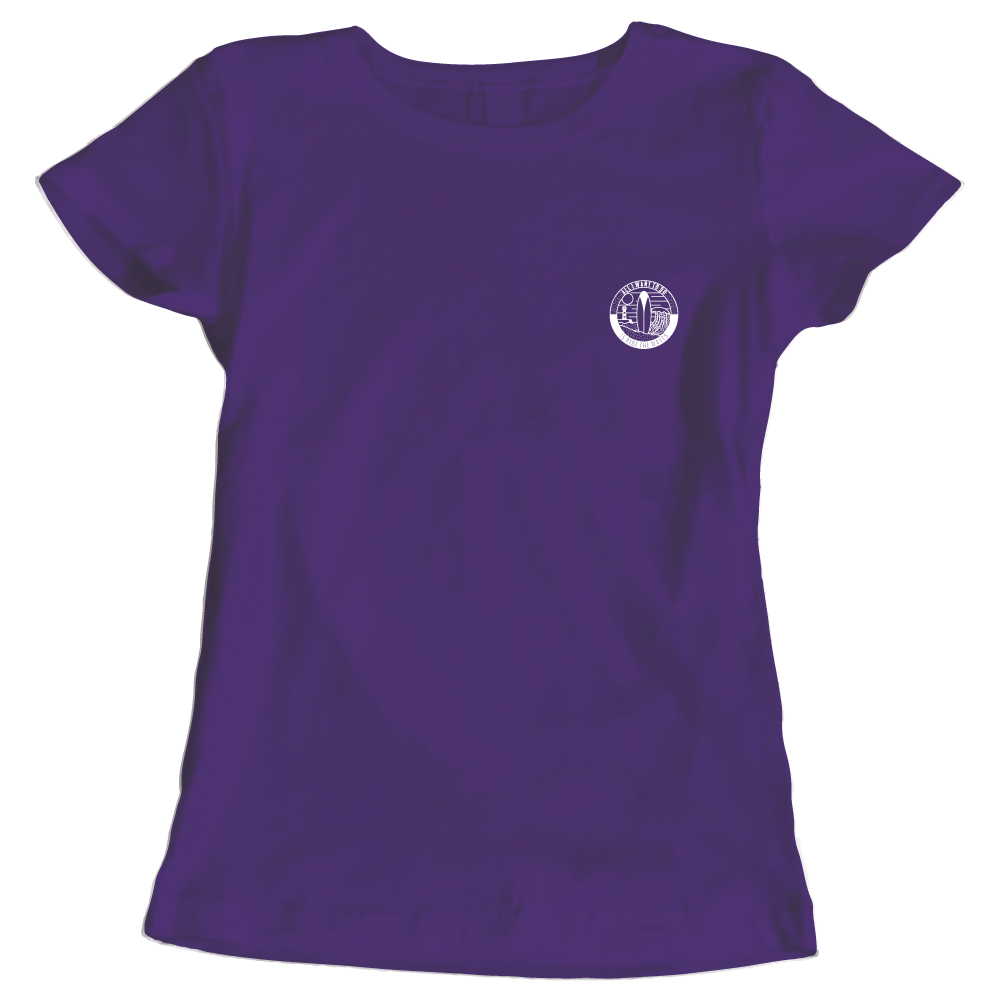 All I Want To Do Is Ride The Waves Ladies Surfing T-Shirt