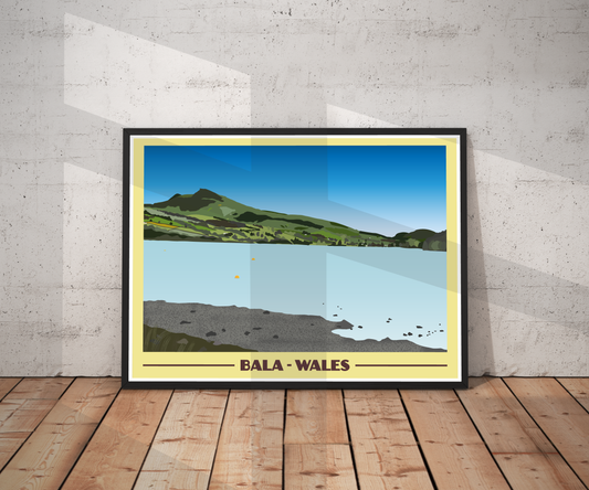 Bala Landscape Print – Snowdonia (Lustre Art Print)