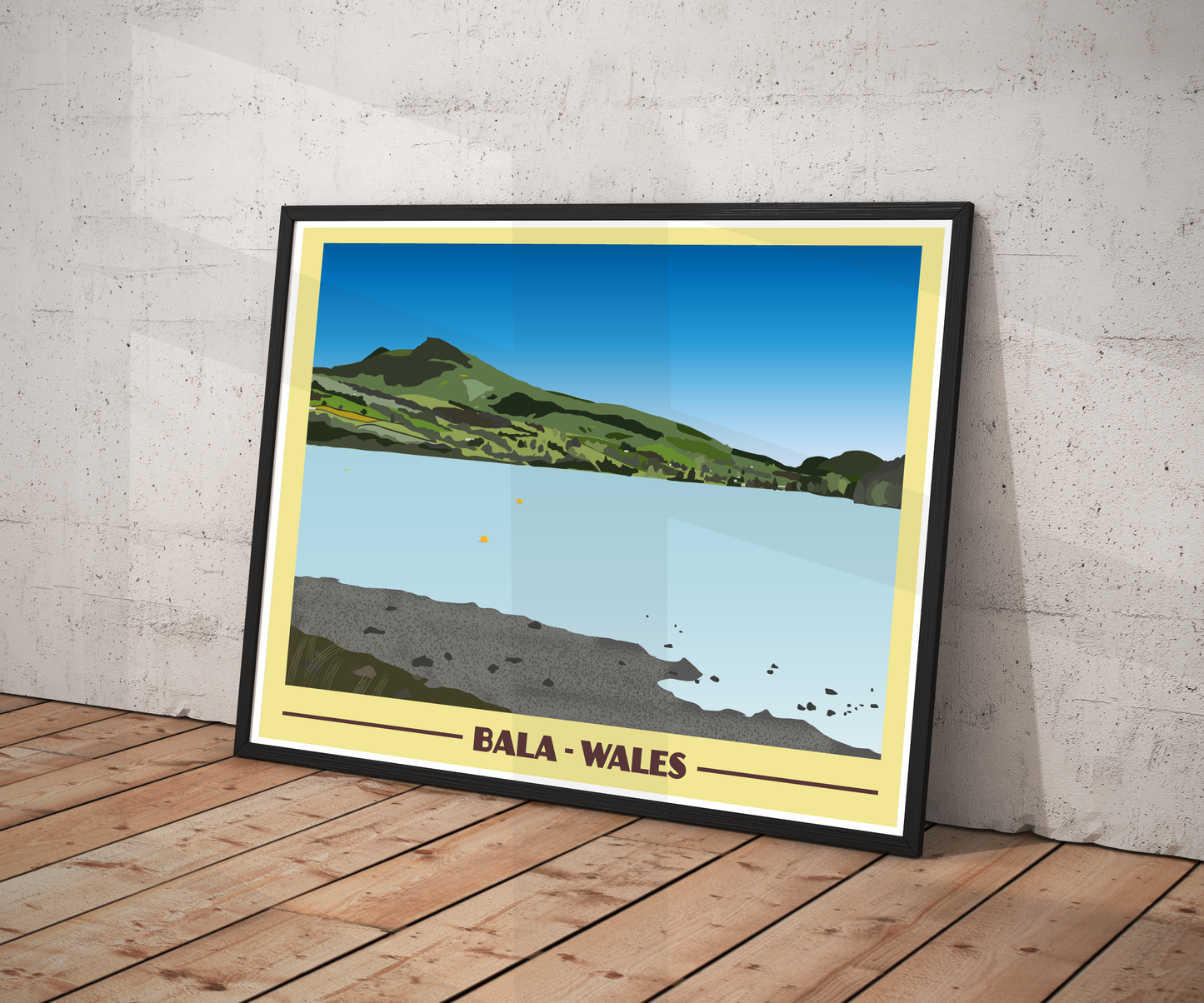 Bala Landscape Print – Snowdonia (Lustre Art Print)
