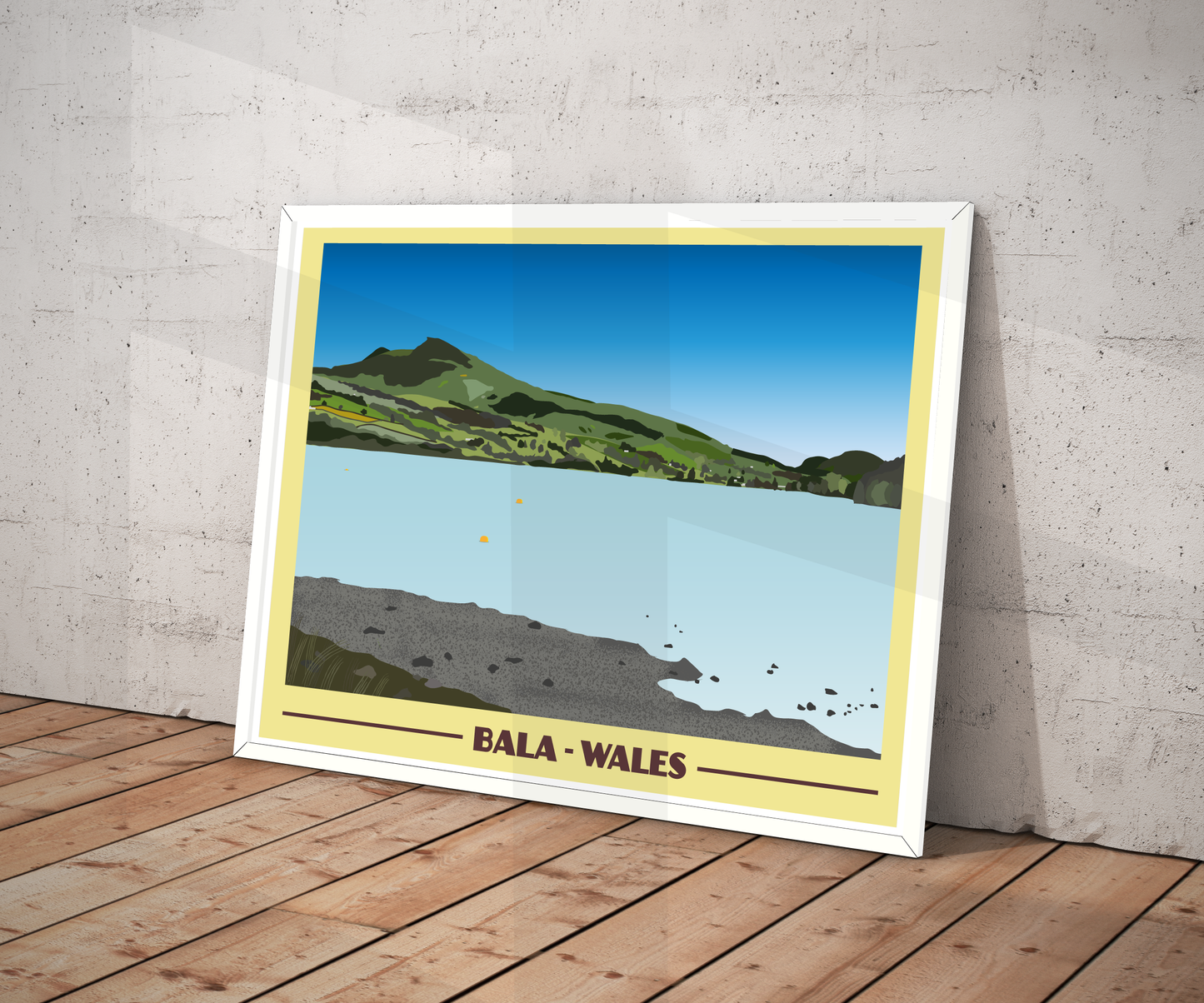 Bala Landscape Print – Snowdonia (Lustre Art Print)