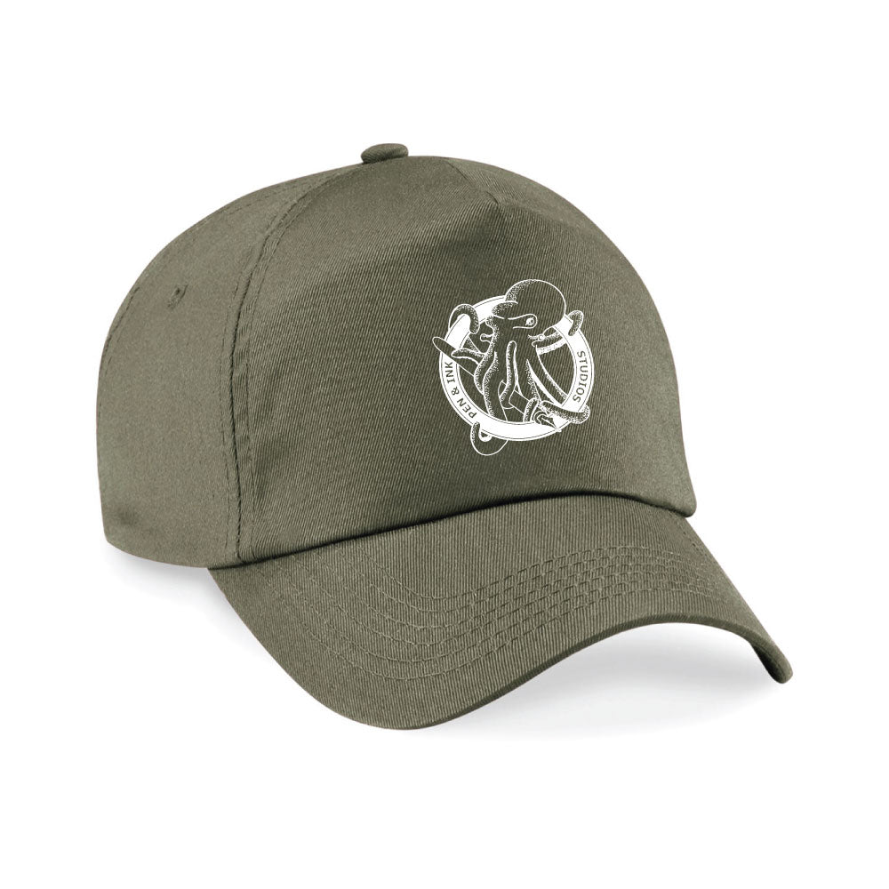 Pen & Ink Studios Octopus Adventure Cap | Outdoor Explorer Hat