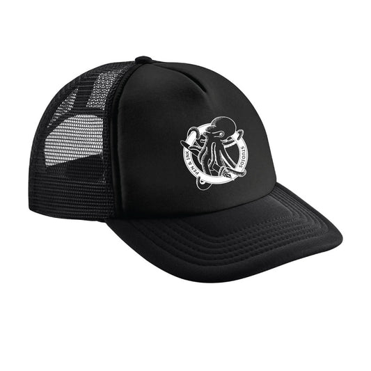 Pen & Ink Studios Octopus Trucker Cap | Vintage Adventure Snapback