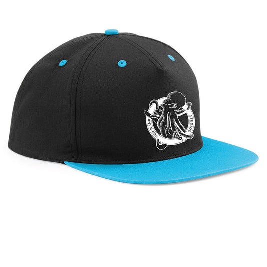 Pen & Ink Studios Octopus Snapback Cap | Adventure Lifestyle Headwear