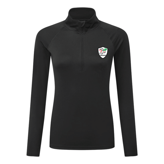 North Wales Dragons - Women's Branded Quarter Zip Training Jackets