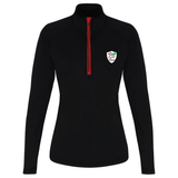 North Wales Dragons - Women's Branded Quarter Zip Training Jackets