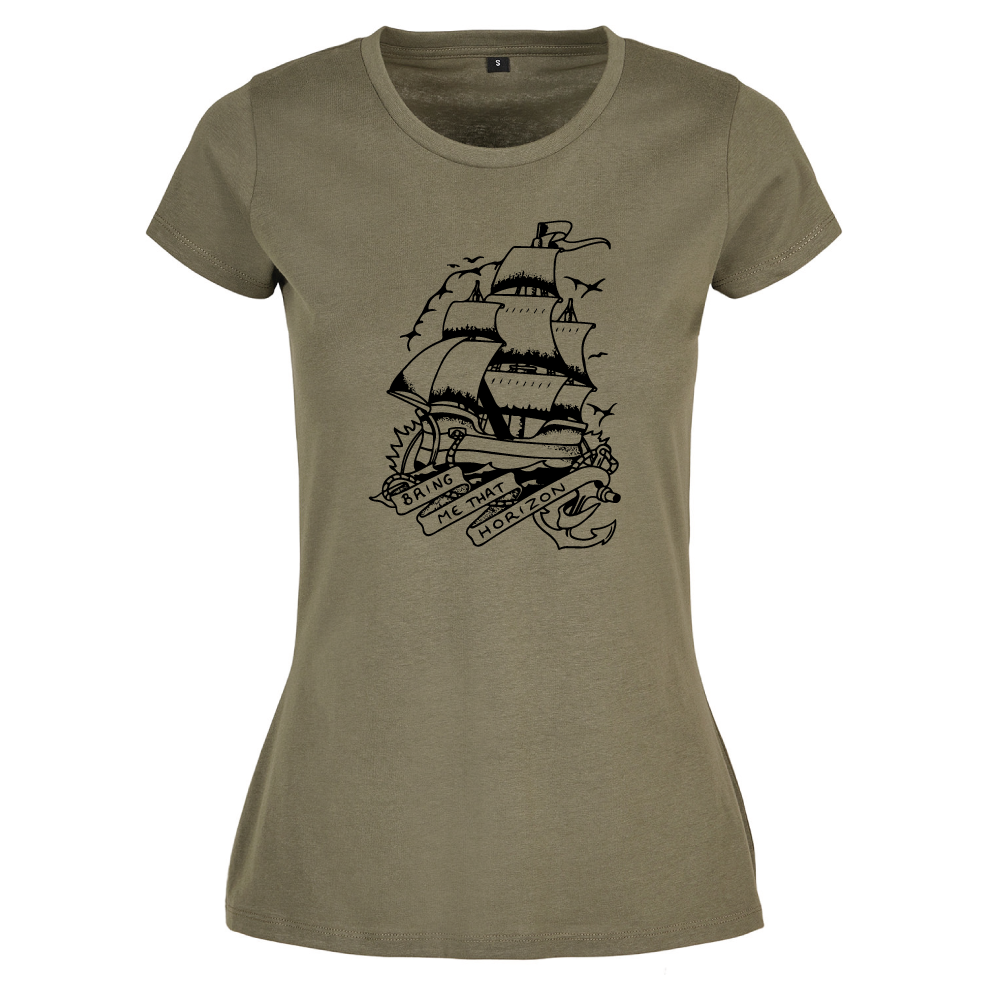 Bring Me That Horizon Ocean Sea Lovers Ladies T-Shirt