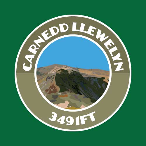 Carnedd Llywelyn Sticker | Welsh 3000's Visitor Themed Sticker