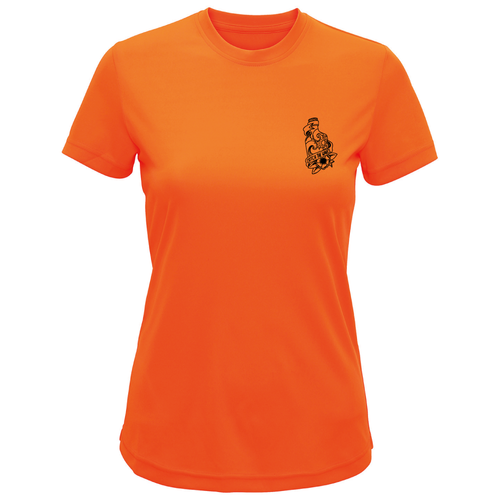 Catch The Waves Surfing Sea Lovers Ladies T-Shirt