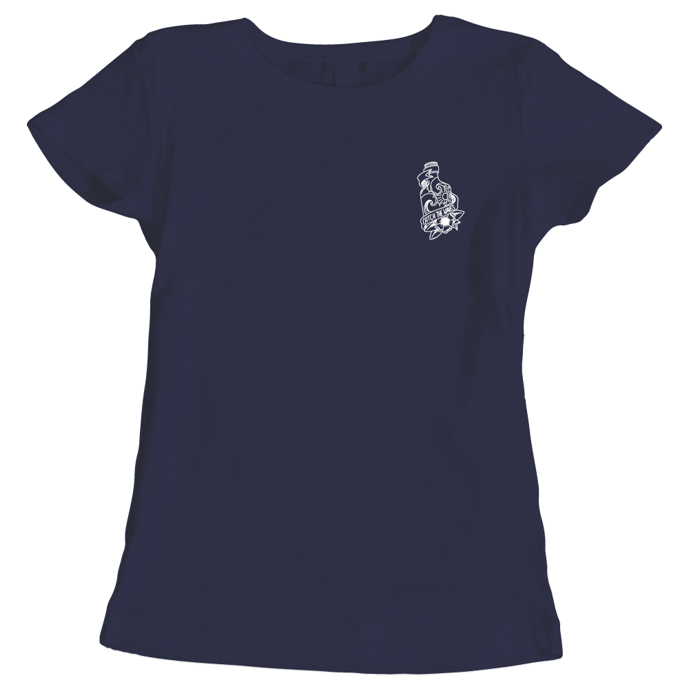 Catch The Waves Surfing Sea Lovers Ladies T-Shirt