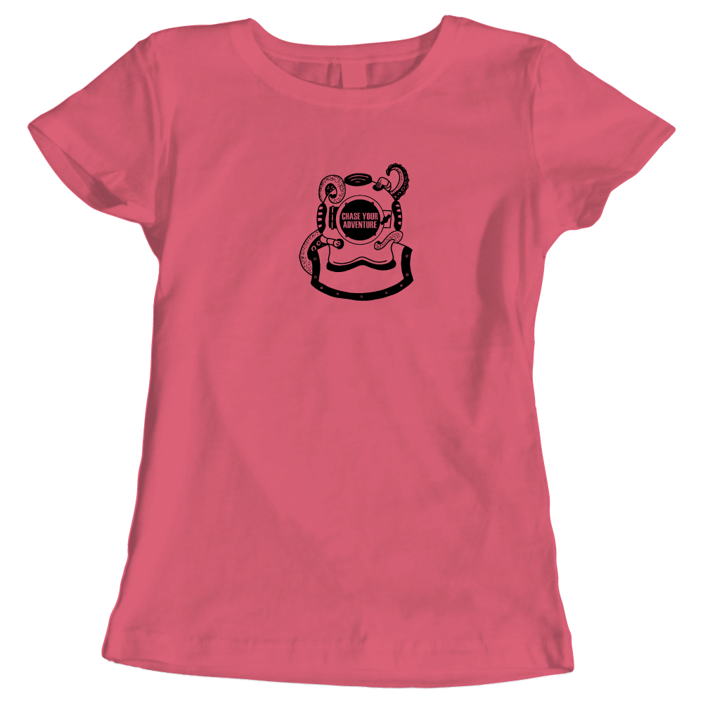Chase Your Adventure Diving Sea Lovers Ladies T-Shirt