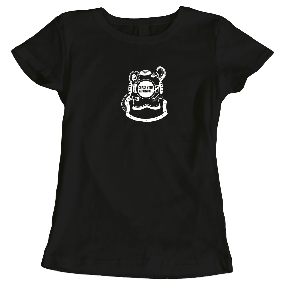 Chase Your Adventure Diving Sea Lovers Ladies T-Shirt